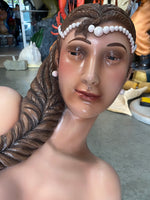 Brown Mermaid Life Size Statue - LM Treasures Life Size Statues & Prop Rental