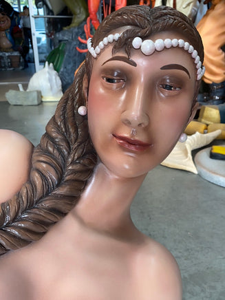 Brown Mermaid Life Size Statue - LM Treasures Life Size Statues & Prop Rental