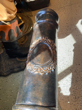 Swivel Pirate Cannon Life Size Statue - LM Treasures Life Size Statues & Prop Rental