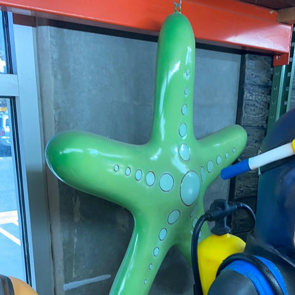Comic Starfish Bubbles Statue - LM Treasures 