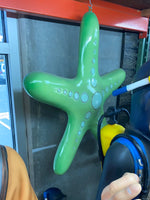 Comic Starfish Bubbles Over Sized Statue - LM Treasures Life Size Statues & Prop Rental