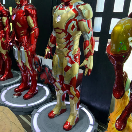 Iron Man Mark 42 Sideshow Life Size Statue - LM Treasures 
