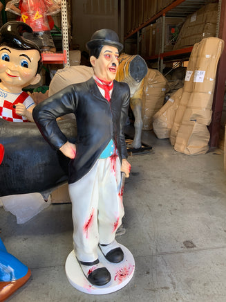 Scary Chaplin Clown Life Size Statue - LM Treasures 