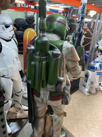 Green Boba Space Trooper Life Size Statue - LM Treasures 