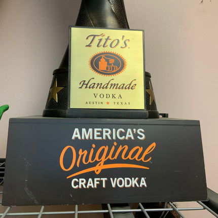Tito's Vodka Football Trophy Pre-Owned Statue - LM Treasures 