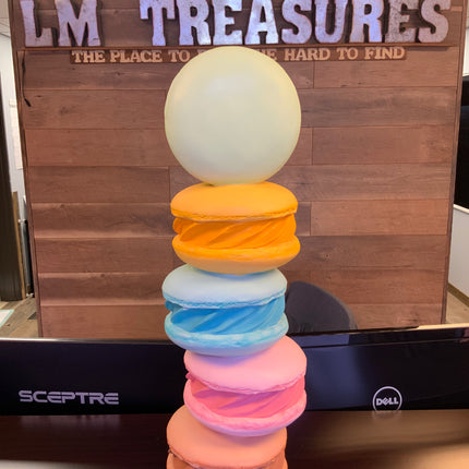 Small Stacked Macaroons Table Top Statue - LM Treasures 