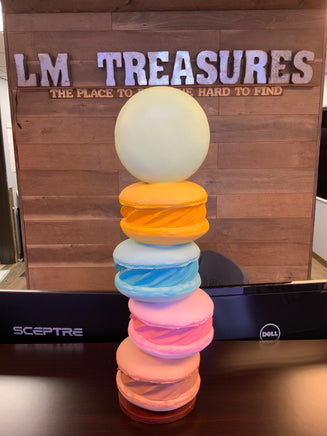 Small Stacked Macaroons Table Top Statue - LM Treasures 