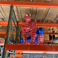 Sticky Super Hero Squatting Life Size Statue - LM Treasures 