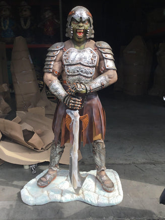 Mythical Soldier Standing Life Size Prop Decor Statue - LM Treasures 