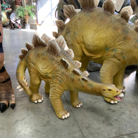 Small Stegosaurus Dinosaur Statue - LM Treasures 