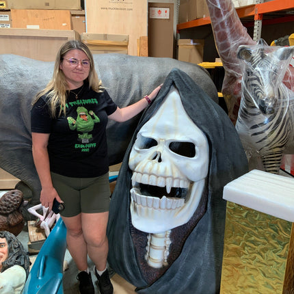 Soul Taker Head Wall Decor Over Sized Statue - LM Treasures 