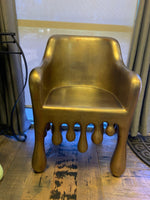 Copper Melting Chair Dripping Statue - LM Treasures 