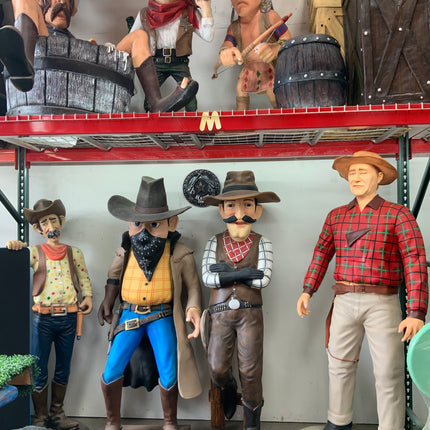 Cowboy Sheriff Life Size Statue - LM Treasures 