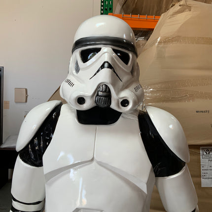 White Space Trooper Life Size Statue - LM Treasures 