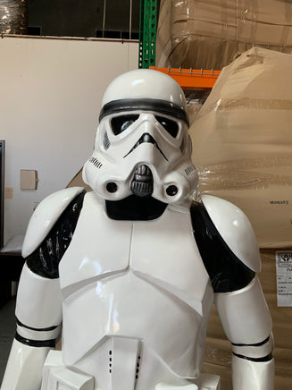 White Space Trooper Life Size Statue - LM Treasures 