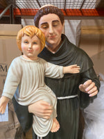 St. Anthony De Padua Life Size Christmas Statue - LM Treasures Life Size Statues & Prop Rental