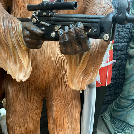 Monkey Chew Space Trooper Life Size Statue - LM Treasures 