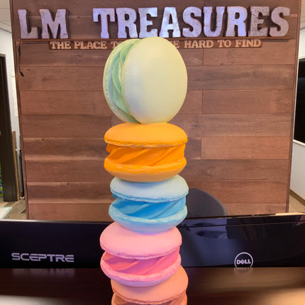 Small Stacked Macaroons Table Top Statue - LM Treasures 
