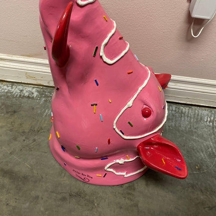 Sprinkles Wild Boar Head Statue - LM Treasures 