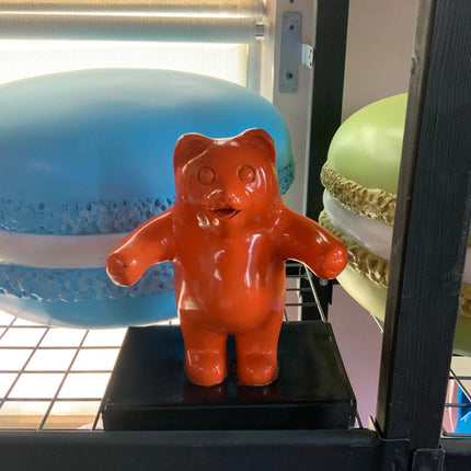 Small Orange Gummy Bear Over Sized Statue LM Treasures - PT