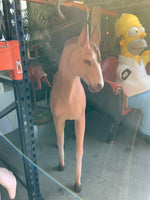 Baby Foal Horse Walking Life Size Statue - LM Treasures 