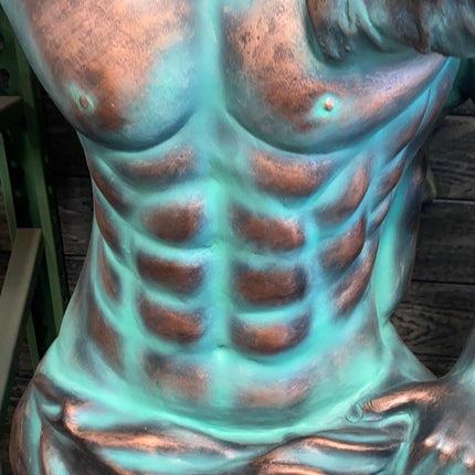 Mermaid Poseidon Life Size Statue - LM Treasures 
