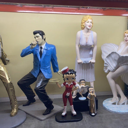 Actress With Fan Life Size Statue - LM Treasures 