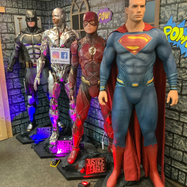 Superman Justice League Life Size Statue LM Treasures - MM