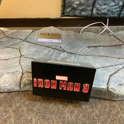 Iron Man 3 (Battle Version) with RDJ Head Life Size Statue - LM Treasures 