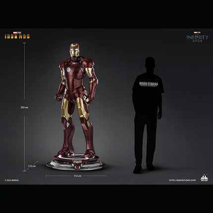 Marvel Iron Man Mark 3 Life Size Statue - LM Treasures 