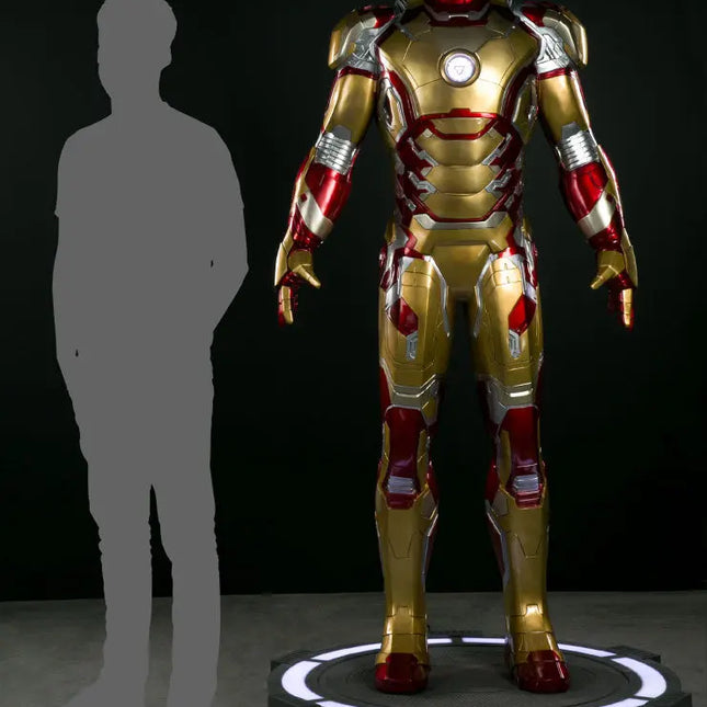 Iron Man Mark 42 Sideshow Life Size Statue - LM Treasures 