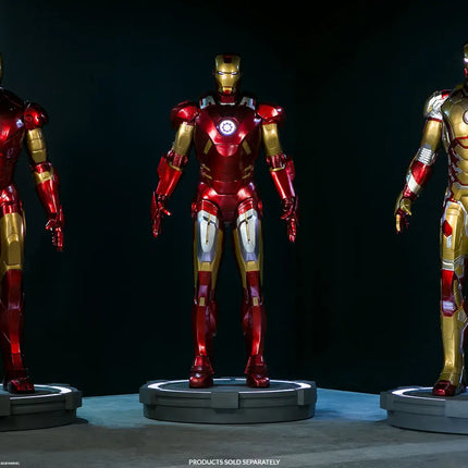 Iron Man Mark 42 Sideshow Life Size Statue - LM Treasures 