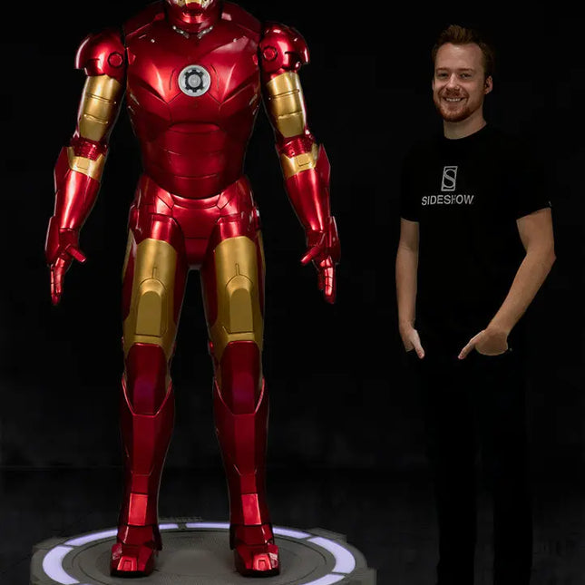 Iron Man Mark III Sideshow Life Size Statue - LM Treasures 