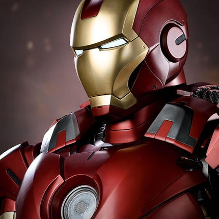 Marvel Iron Man Mark 7 Life Size Statue - LM Treasures 