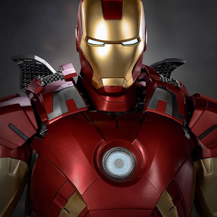 Marvel Iron Man Mark 7 Life Size Statue - LM Treasures 