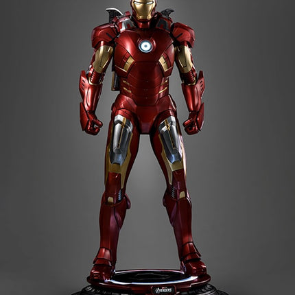 Marvel Iron Man Mark 7 Life Size Statue - LM Treasures 