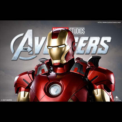 Marvel Iron Man Mark 7 Life Size Statue - LM Treasures 