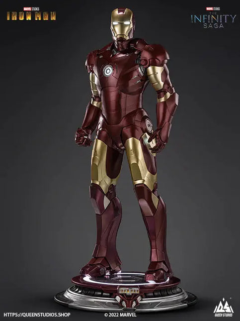 Iron Man Mark 3 Life Size Statue Queen Studios LM Treasures - QS
