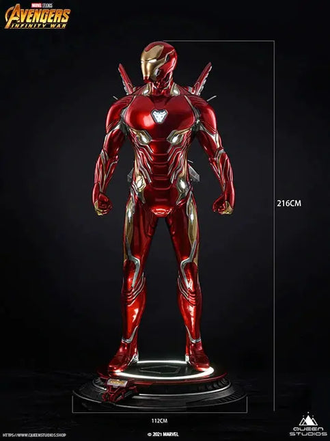 Iron Man Mark 50 Life Size Statue Queen Studios LM Treasures - QS
