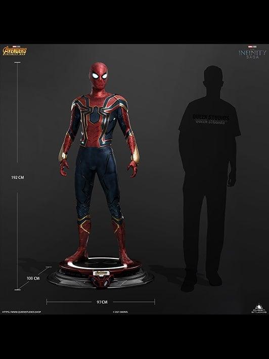 Marvel Iron Man Iron Spider-Man Life Size Statue - LM Treasures 