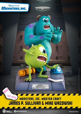 Disney Monster Inc James P. Sullivan and Mike Wazowski Table Top Statue - LM Treasures 