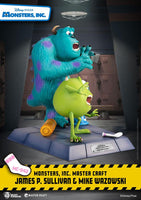 Disney Monster Inc James P. Sullivan and Mike Wazowski Table Top Statue - LM Treasures 