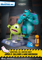 Disney Monster Inc James P. Sullivan and Mike Wazowski Table Top Statue - LM Treasures 