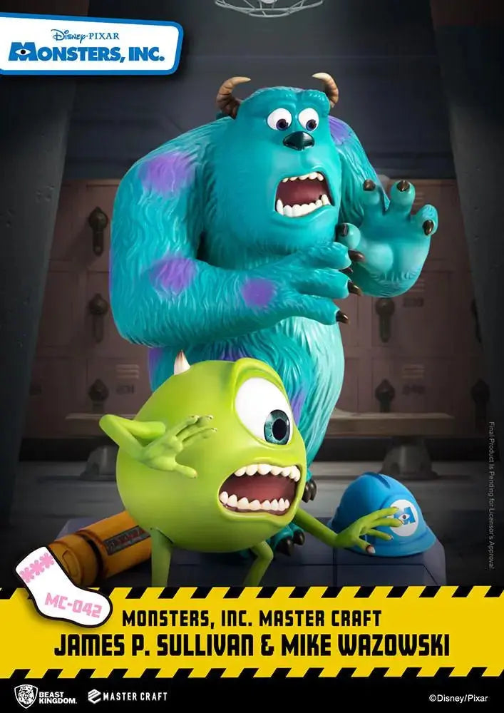 0001 monsters inc Monsters, Inc. Master Craft James P. Sullivan & Mike Wazowski MC-042