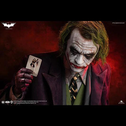 The Dark Knight Joker (Heath Ledger) Life Size Statue - LM Treasures 