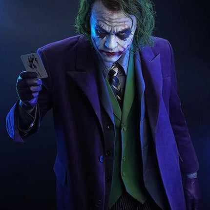 The Dark Knight Joker (Heath Ledger) Life Size Statue - LM Treasures 
