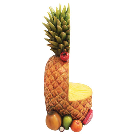 Pineapple Chair Over Sized Statue - LM Treasures 