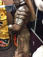 Mythical Soldier Standing Life Size Prop Decor Statue - LM Treasures 
