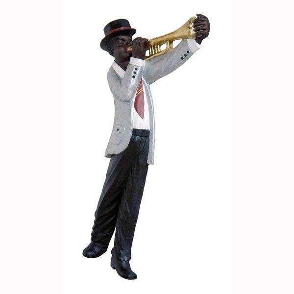 Jazz Band Trumpet Player Wall Decor - LM Treasures 
