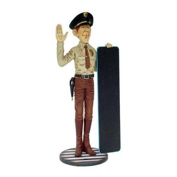 Police Officer In Uniform Cop Statue - LM Treasures 